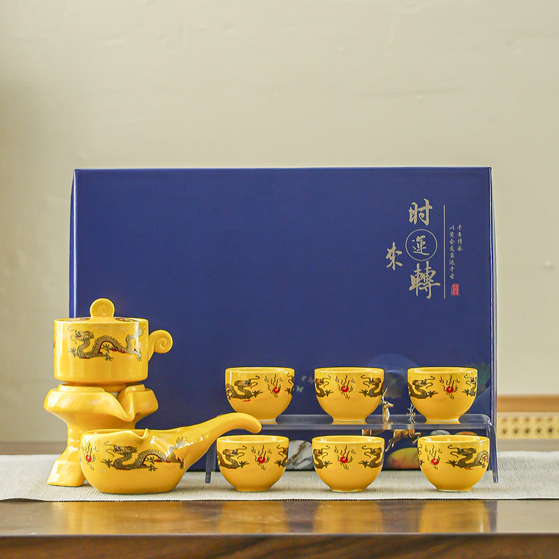 Fortune Rotating Water Outlet Wisteria Tea Set