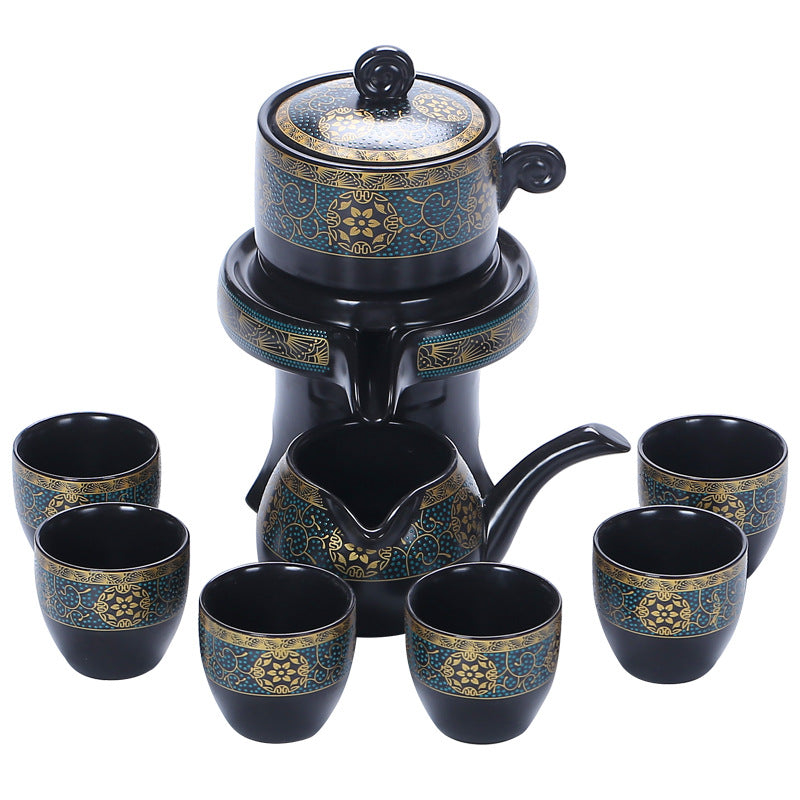 Fortune Rotating Water Outlet Wisteria Tea Set