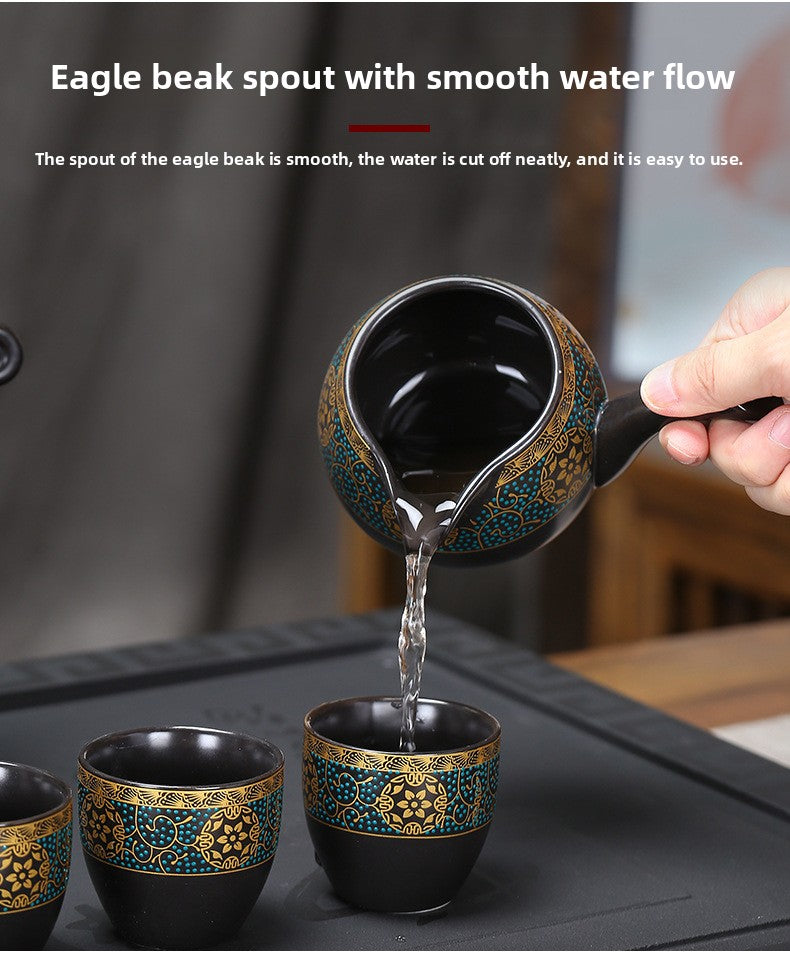 Fortune Rotating Water Outlet Wisteria Tea Set