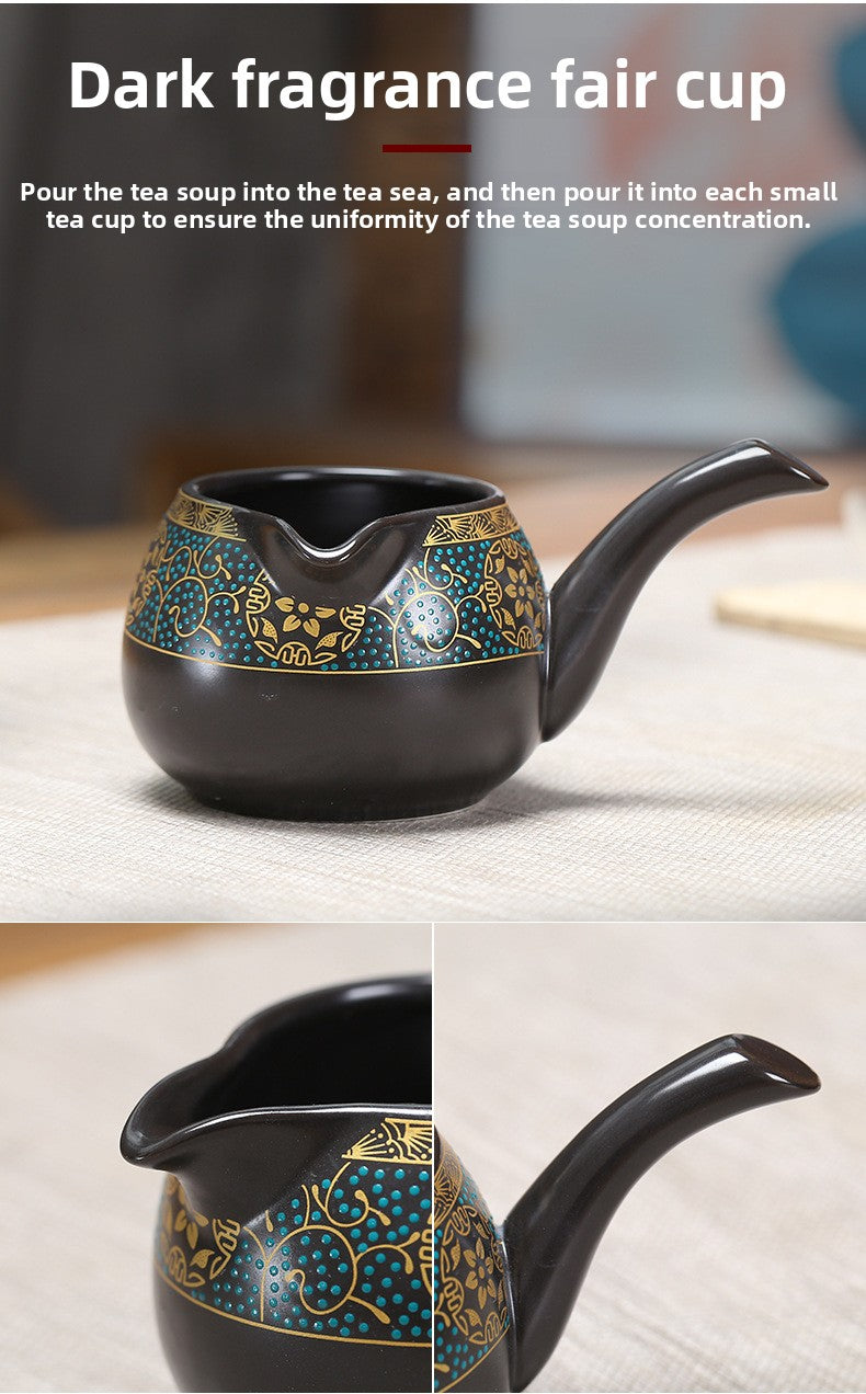 Fortune Rotating Water Outlet Wisteria Tea Set