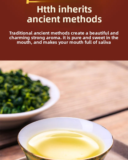 Anxi Strong Fragrance Tieguanyin Oolong Tea 500g Solid Wood Gift Box Traditional Charcoal Roasting Craft High Mountain Orchid Fragrance Seven Pours of Residual Fragrance