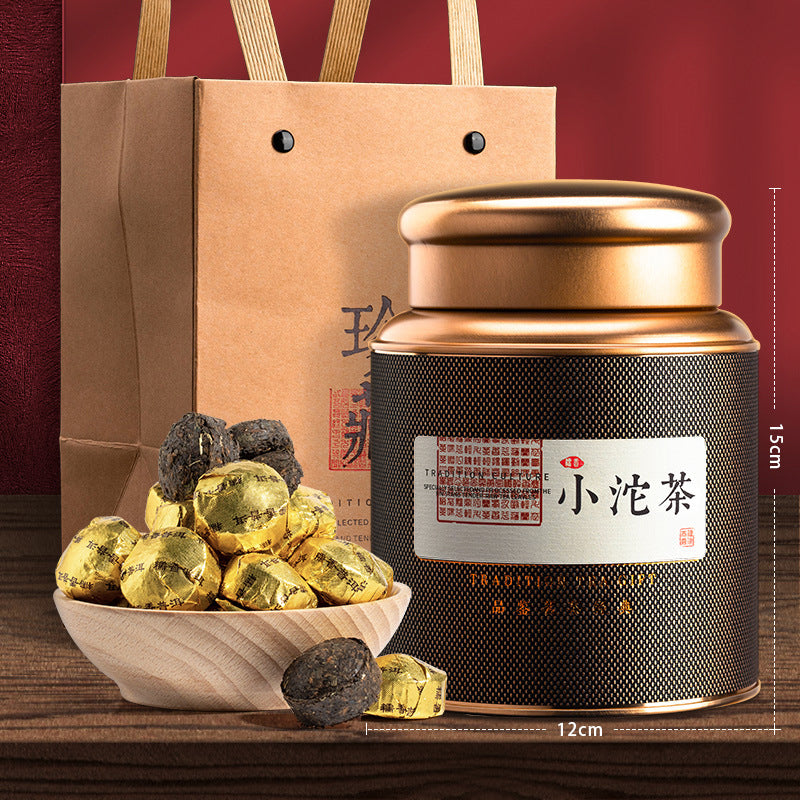 Black Obsidian Series Anxi Oolong Tea Tieguanyin Tea 250g with Gift Bag and Tin Box Strong Aroma Gift