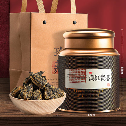 Black Obsidian Series Anxi Oolong Tea Tieguanyin Tea 250g with Gift Bag and Tin Box Strong Aroma Gift