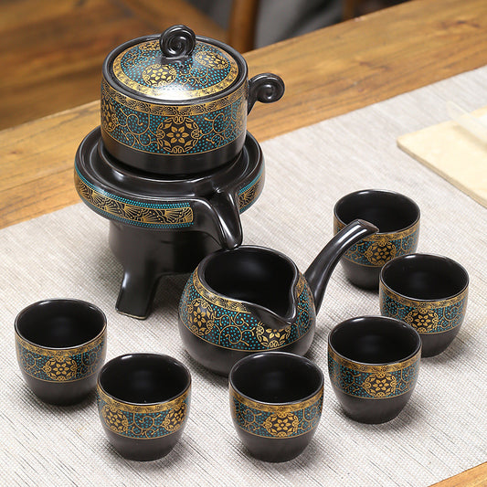 Fortune Rotating Water Outlet Wisteria Tea Set
