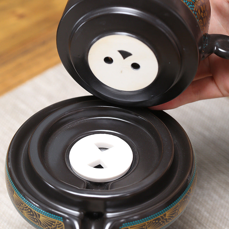 Fortune Rotating Water Outlet Wisteria Tea Set
