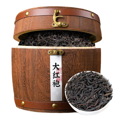 Wuyi Mountain Traditional Charcoal Roasted Dahongpao Rock Tea - 300g Collector's Gift Box |   Zhengyan Core Production Area Traditional Charcoal Roasting Process