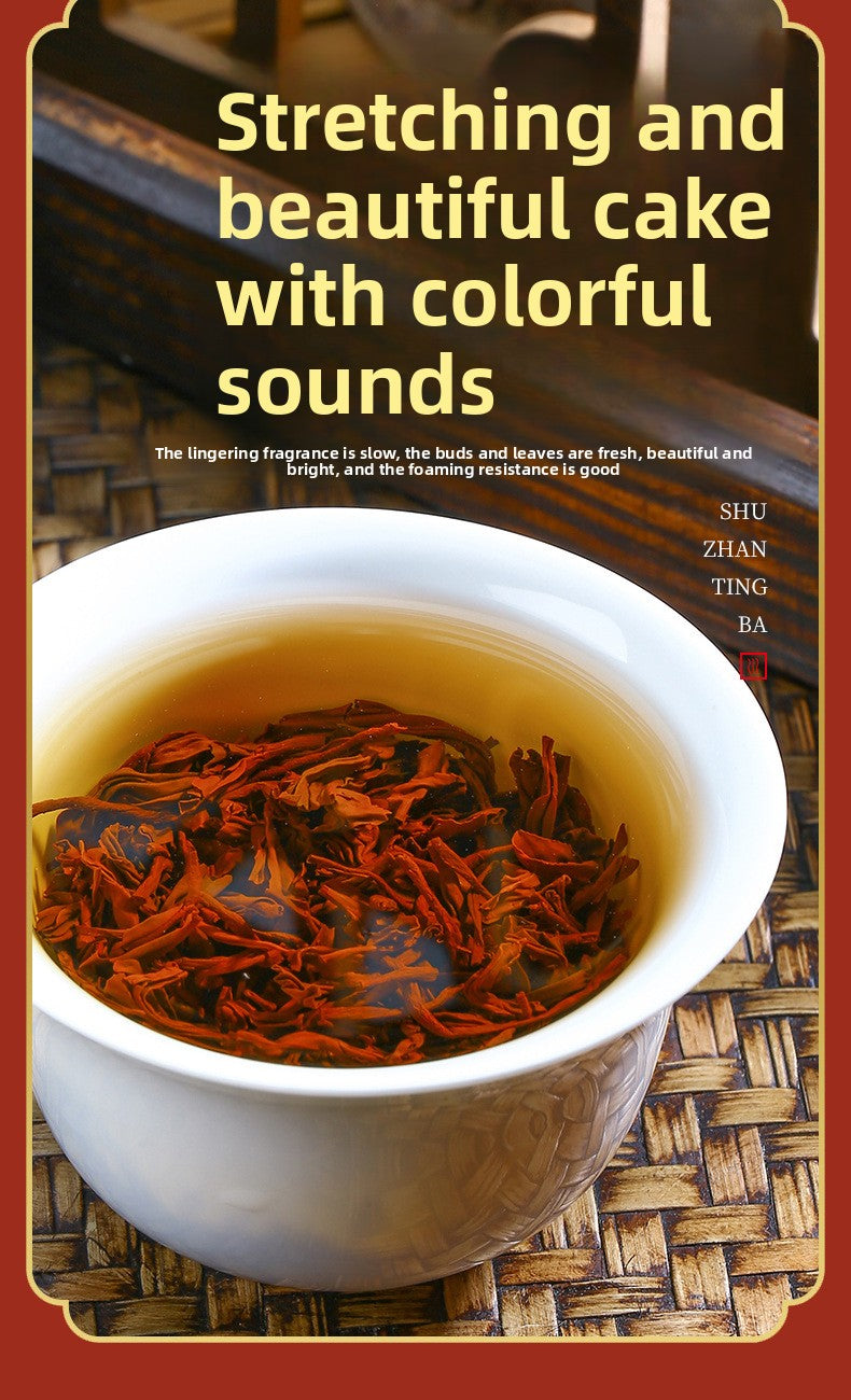 Floral Fragrance Lapsang Souchong Black Tea Strong Aroma Tea Leaves - 250g Gift Box |       Traditional smoking craft, pine wood aroma and floral sweetness