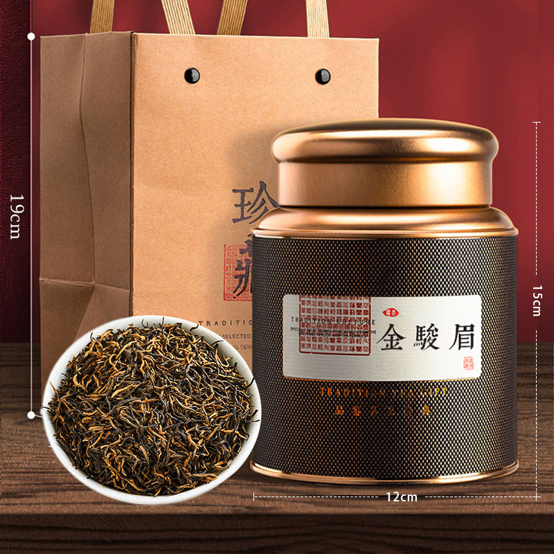 Black Obsidian Series Anxi Oolong Tea Tieguanyin Tea 250g with Gift Bag and Tin Box Strong Aroma Gift