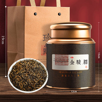 Black Obsidian Series Anxi Oolong Tea Tieguanyin Tea 250g with Gift Bag and Tin Box Strong Aroma Gift