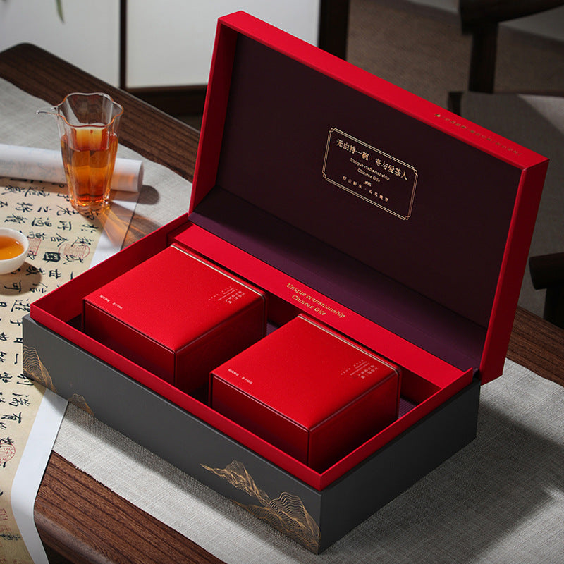 Wuyi Mountain High Bush Shui Xian Rock Tea - 300g Gift Box | Aged Bush Oolong with Orchid & Mineral Notes