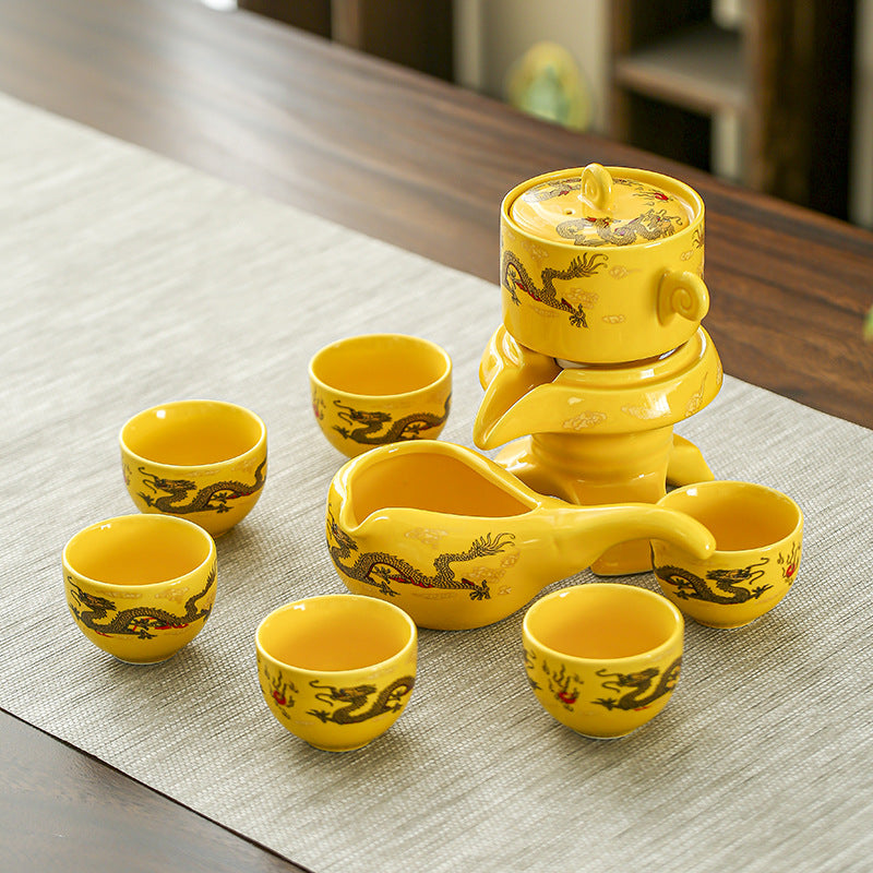 Fortune Rotating Water Outlet Wisteria Tea Set