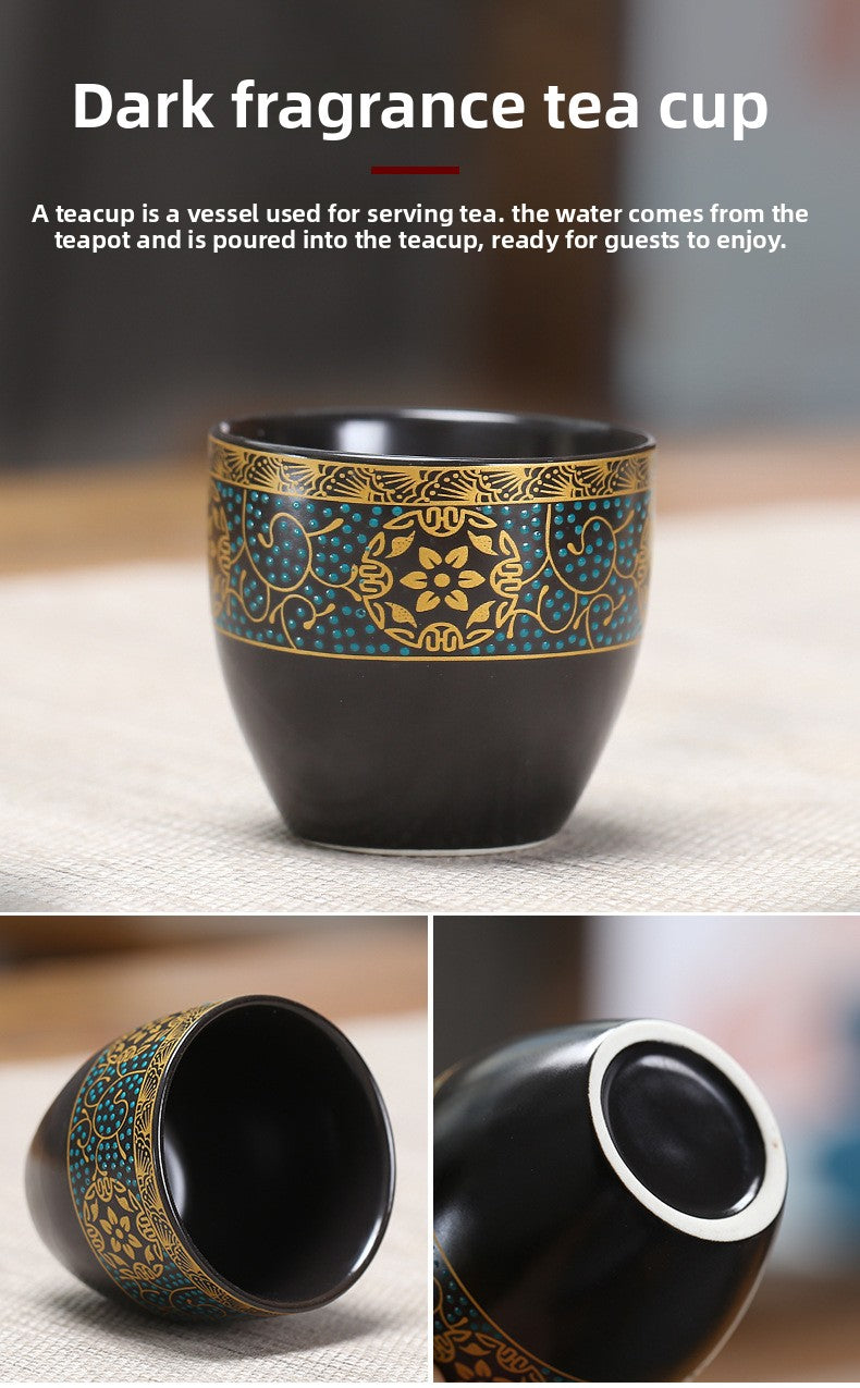 Fortune Rotating Water Outlet Wisteria Tea Set