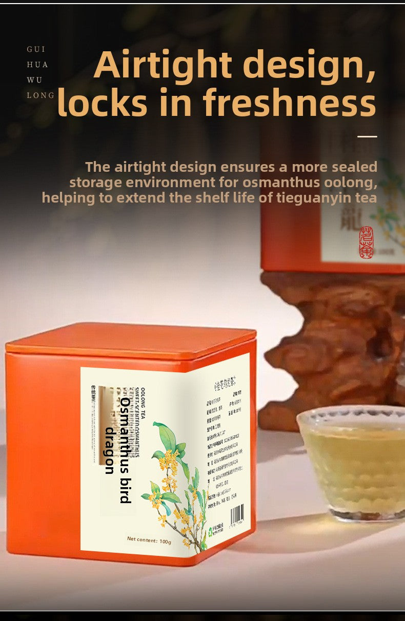 Osmanthus Oolong Tea · 100g Premium Canned