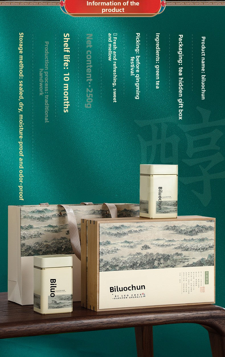 Biluochun Mingqian Green Tea 250g - Handmade Sprin