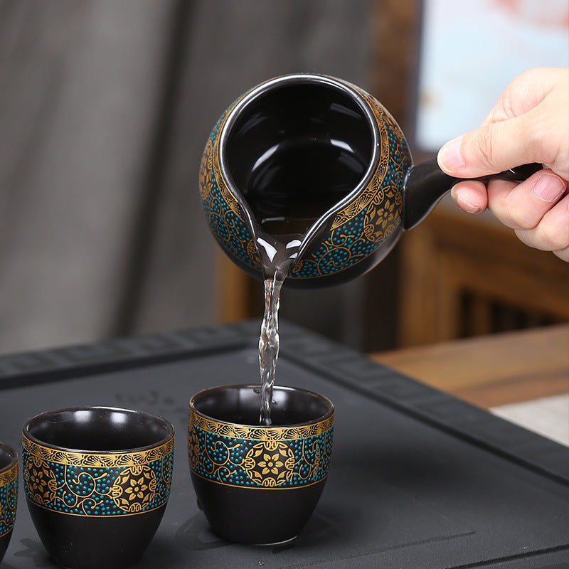 Fortune Rotating Water Outlet Wisteria Tea Set