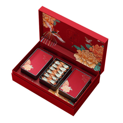 Floral Fragrance Lapsang Souchong Black Tea Strong Aroma Tea Leaves - 250g Gift Box |       Traditional smoking craft, pine wood aroma and floral sweetness