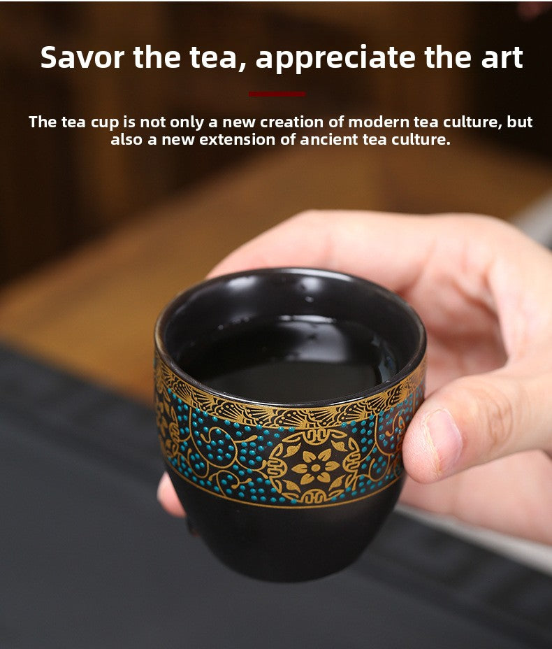 Fortune Rotating Water Outlet Wisteria Tea Set